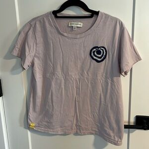 Kerri Rosenthal Knit Patch Tee